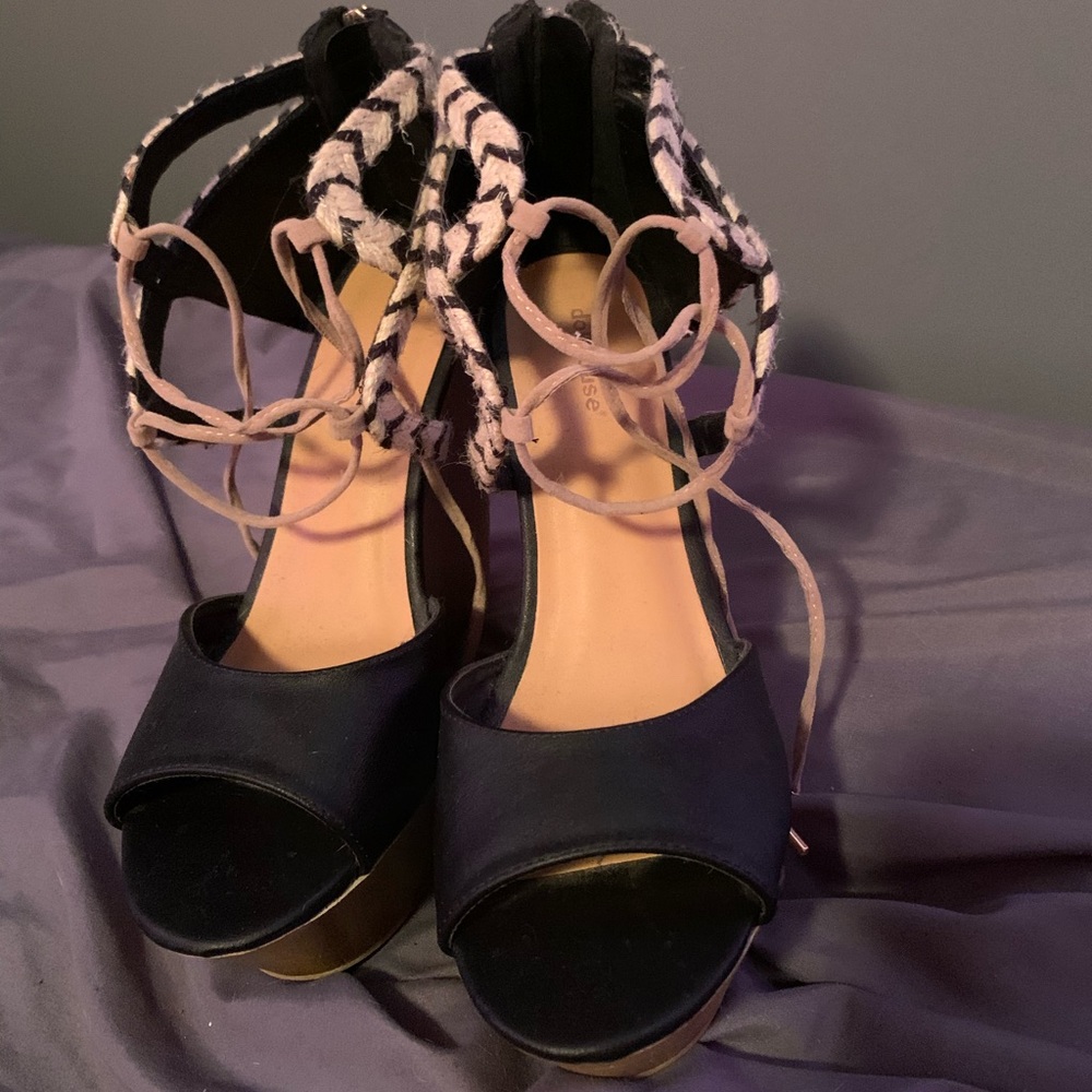 Dollhouse Wedge Heels